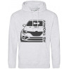 Renault Megane RS Trophy 18-20 Outline Modern Hoodie