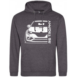 Renault Megane RS Trophy 18-20 Outline Modern Hoodie