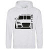 Audi TT RS Coupe 09 Outline Modern Hoodie A-007