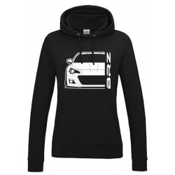 Subaru BRZ 2016 Outline Modern Hoodie Lady SU-006