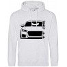 Audi TT RS 2018 FL Outline Modern Hoodie A-010