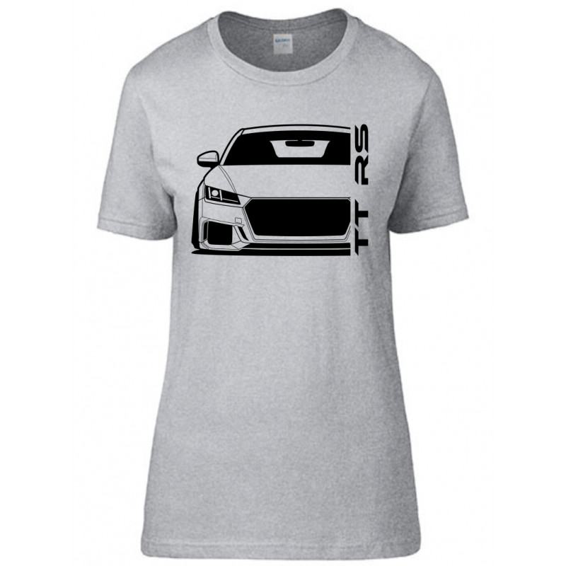 Audi TT RS 2018 FL Outline Modern T-Shirt Lady A-010