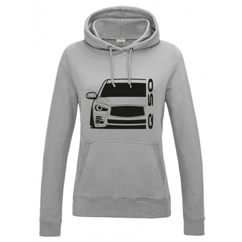 Infiniti Q50 14 Outline Modern Hoodie Lady IN-001