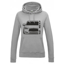 Infiniti Q60 17 Outline Modern Hoodie Lady IN-002