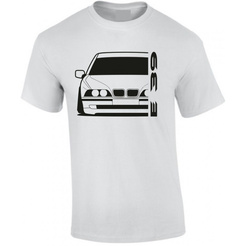 BMW E39 5er 95-01 Outline Modern T-Shirt B-008