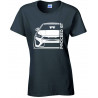 Kia Proceed GT 22 Outline Modern T-Shirt Lady KI-011