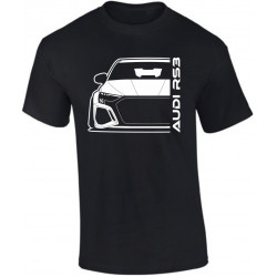 Audi RS3 8Y Outline Modern T-Shirt A-008