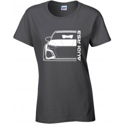 Audi RS3 8Y Outline Modern T-Shirt Lady A-008
