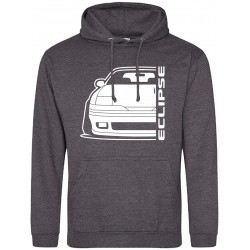 Mitsubishi Eclipse 1G Facelift Outline Modern Hoodie