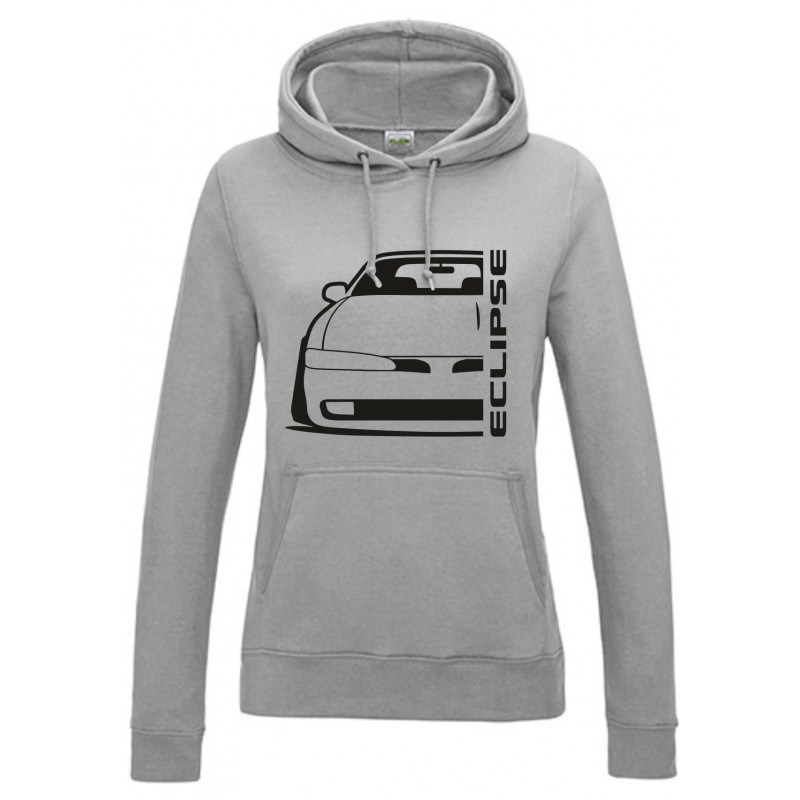 Mitsubishi Eclipse 1G US Modell Outline Modern Hoodie Lady
