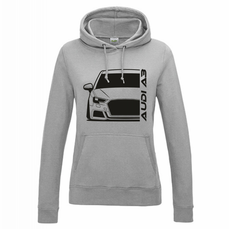 Audi A3 Facelift 2017 Hoodie Lady A-012