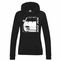 Nissan 100 NX GTI BJ 1990 Hoodie Lady NI-023