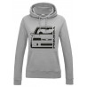 Nissan Primera P10 90-96 Outline Modern Hoodie Lady