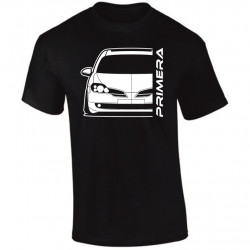 Nissan Primera P12 BJ 2002 Outline Modern T-Shirt NI-024