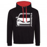 Nissan Primera P12 Outline Modern Hoodie Varsity NI-024