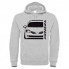 Nissan Primera P12 Outline Modern Hoodie NI-024