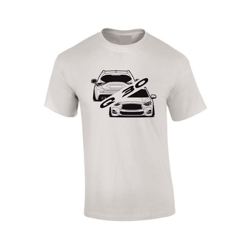 Infiniti Q30 BJ 2017 Front Back T-Shirt IN-003