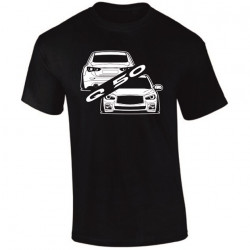 Infiniti Q50 14 Front Back T-Shirt IN-001