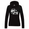 Infiniti Q50 14 Front Back Hoodie Lady IN-001