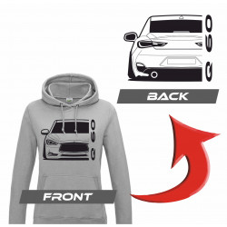 Infiniti Q60 17 2 Prints Hoodie Lady IN-002