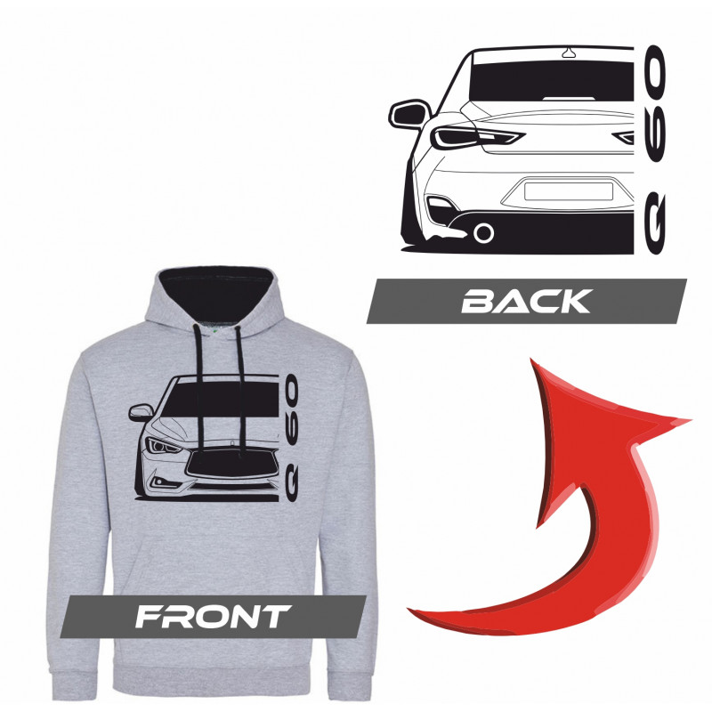 Infiniti Q60 17 2 Prints Hoodie Varsity IN-002