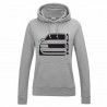 Audi 100 C3 Typ44 BJ 1982 Hoodie Lady A-020