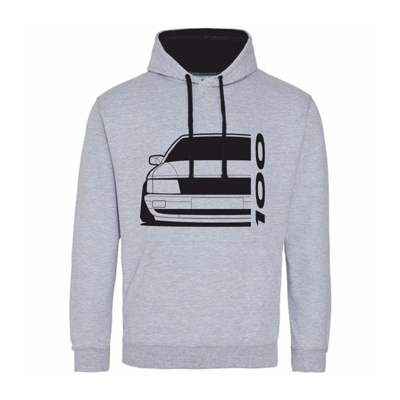 Audi 100 C3 Typ44 BJ 1982 Hoodie Varsity A-020