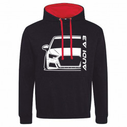 Audi A3 Sportsback BJ 2017 Hoodie Varsity A-021