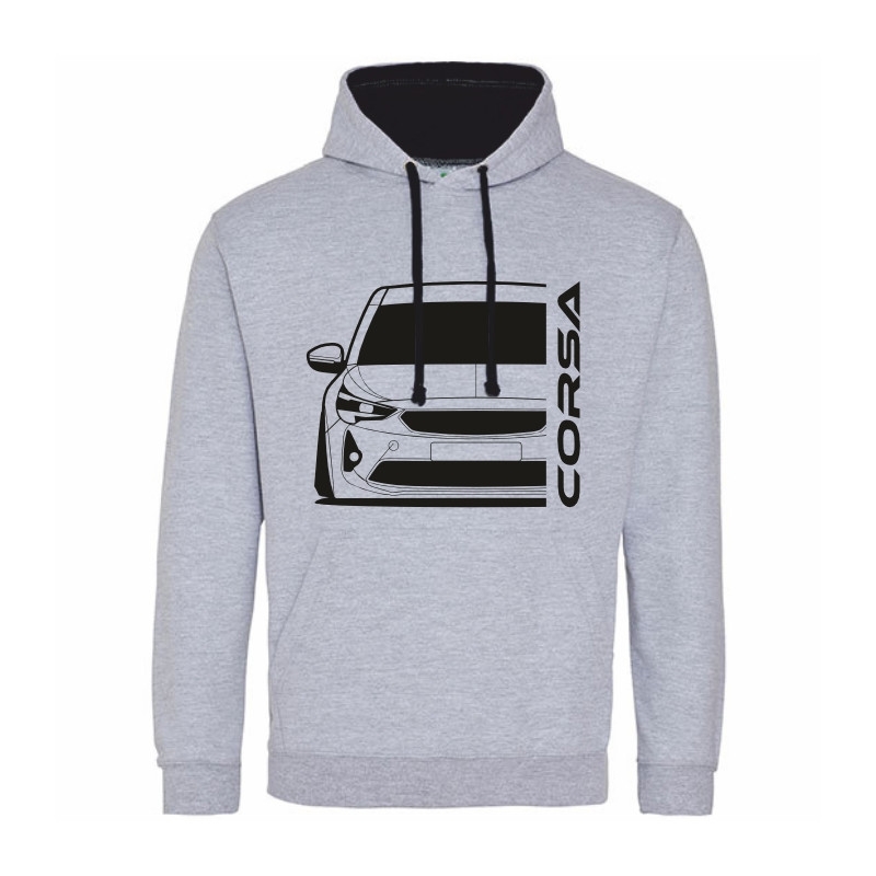 Opel Corsa F GS-Line BJ 2019 Hoodie Varsity O-046