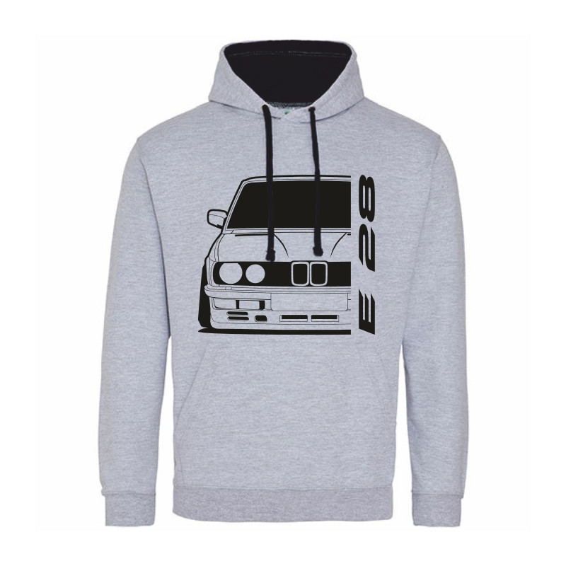 BMW E28 5er Frontlippe  BJ 1981 Hoodie Varsity B-019