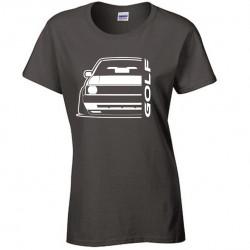 VW Golf MK2 Clean T-Shirt Lady V-053