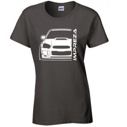 Subaru Impreza Blobeye STI BJ 2003 T-Shirt Lady SU-001