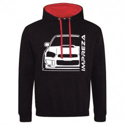 Subaru Impreza Blobeye STI BJ 2003 Hoodie Varsity SU-001