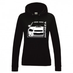 Subaru Impreza Blobeye STI BJ 2003 Hoodie Lady SU-001