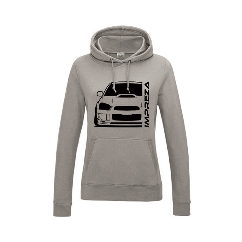 Subaru Impreza Blobeye STI BJ 2003 Hoodie Lady SU-001