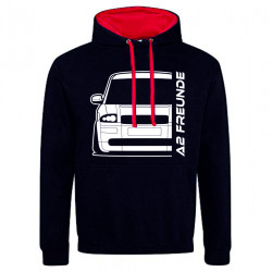 Audi A2 BJ 2000 Hoodie Varsity A-026 Freunde