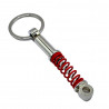Tuning Schlüsselanhänger ( Car Key Chain ) Federbein Dämpfer Suspension Red