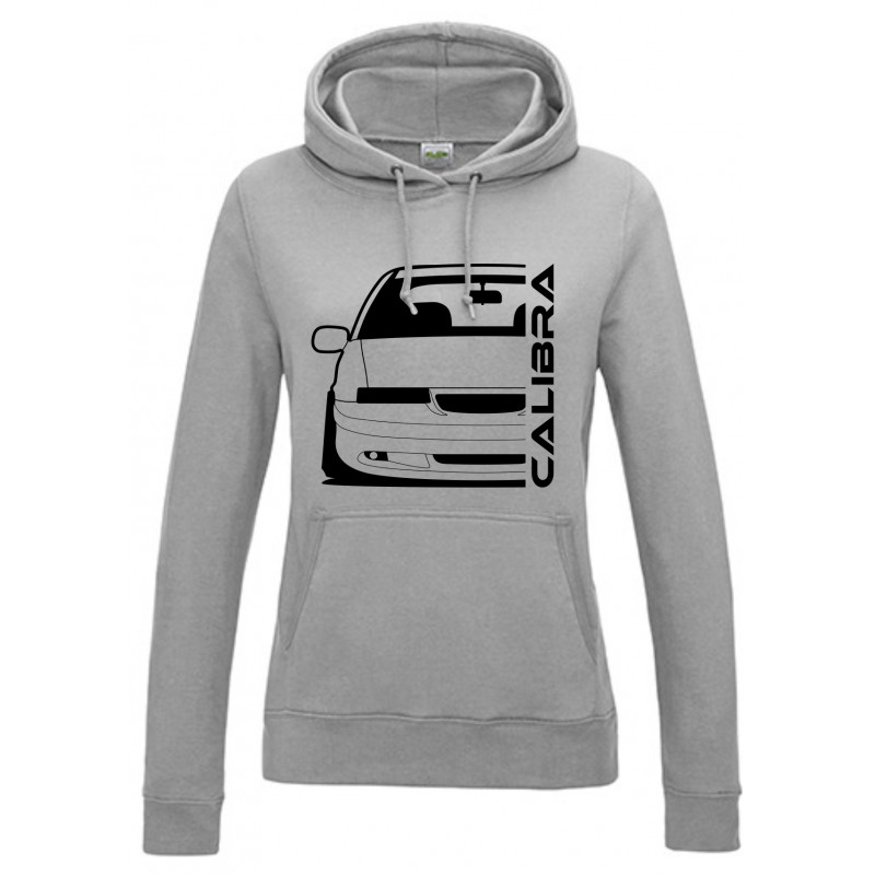 Opel Calibra Cliff Edition Outline Modern Hoodie Lady