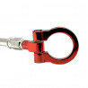 Abschlepphaken Öse Tow Ring Chrom - Red KC-227