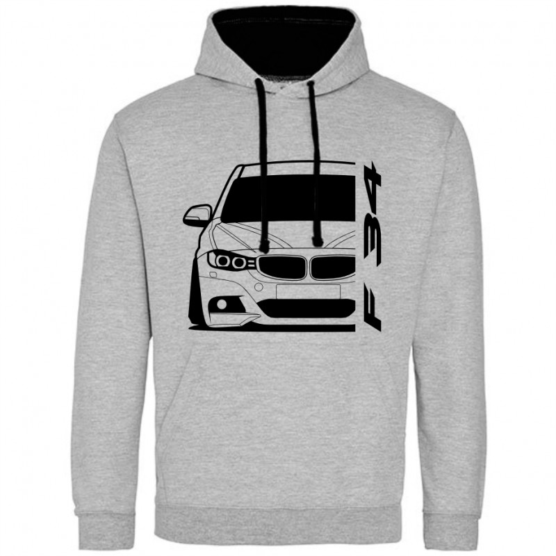 BMW F34 3er GT M Paket BJ 2013 Hoodie Varsity B-017