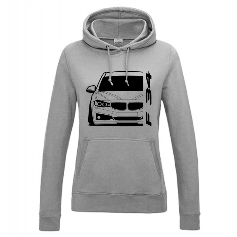 BMW F34 3er GT BJ 2013 Hoodie Lady B-016