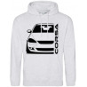 Opel Corsa C GSI Outline Modern Hoodie