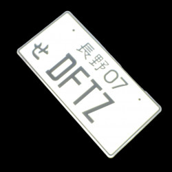 DFTZ Drift JDM License Plate