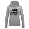 Bmw E30 Outline Modern Hoodie Lady B-001