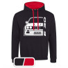 Bmw E30 Outline Modern Hoodie Varsity B-001