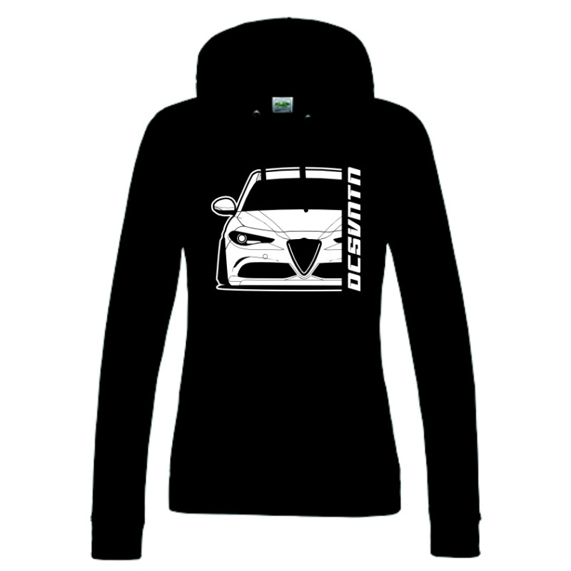 Alfa Romeo Giulia 2016 Hoodie Lady