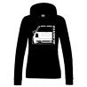 Audi RS4 B5 2000 Back Hoodie Lady