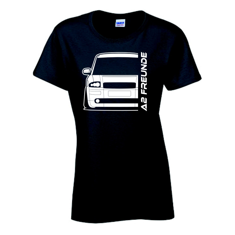 Audi A2 2000 Nebler Freunde T-Shirt Lady