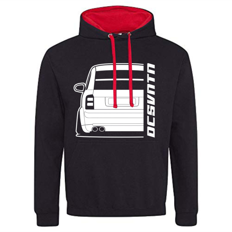 Audi A2 2000 Heck Auspuff Varsity Hoodie