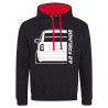 Audi A2 2000 Heck Freunde Varsity Hoodie